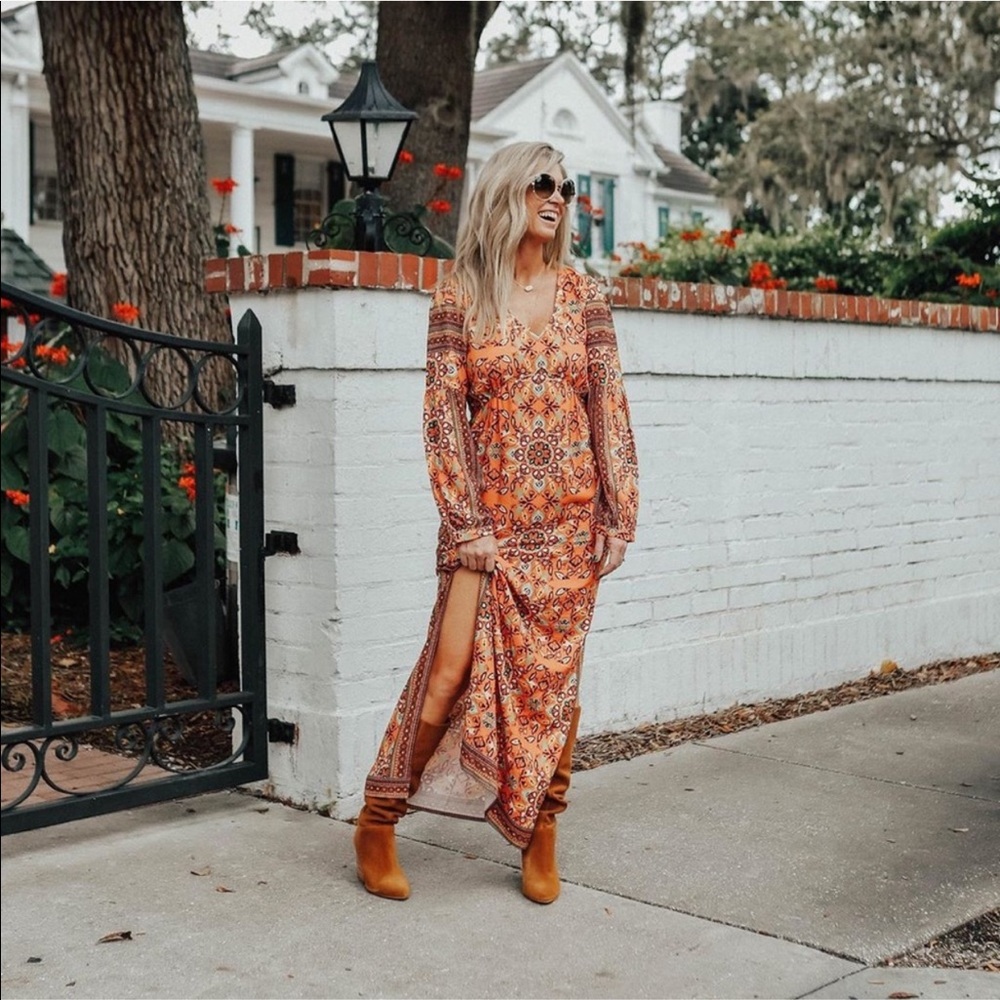 Farm Rio for Anthropologie Clarabella Maxi Dress